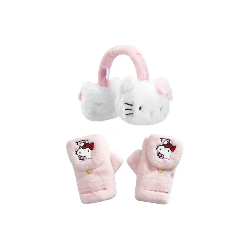 Hello Kitty Polyester Knit Gloves Unisex