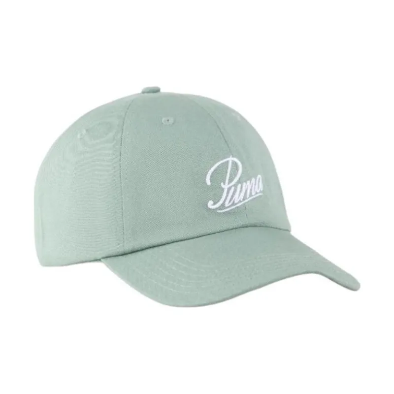 PUMA Cotton Baseball Caps Unisex Green-1