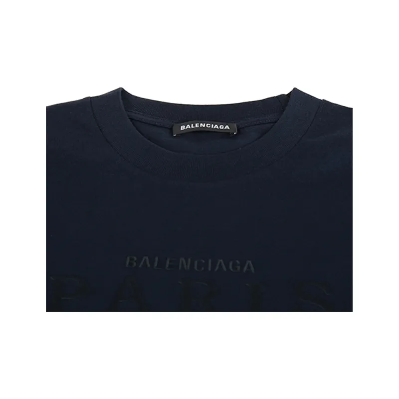 Balenciaga T-Shirts Men Navy-4