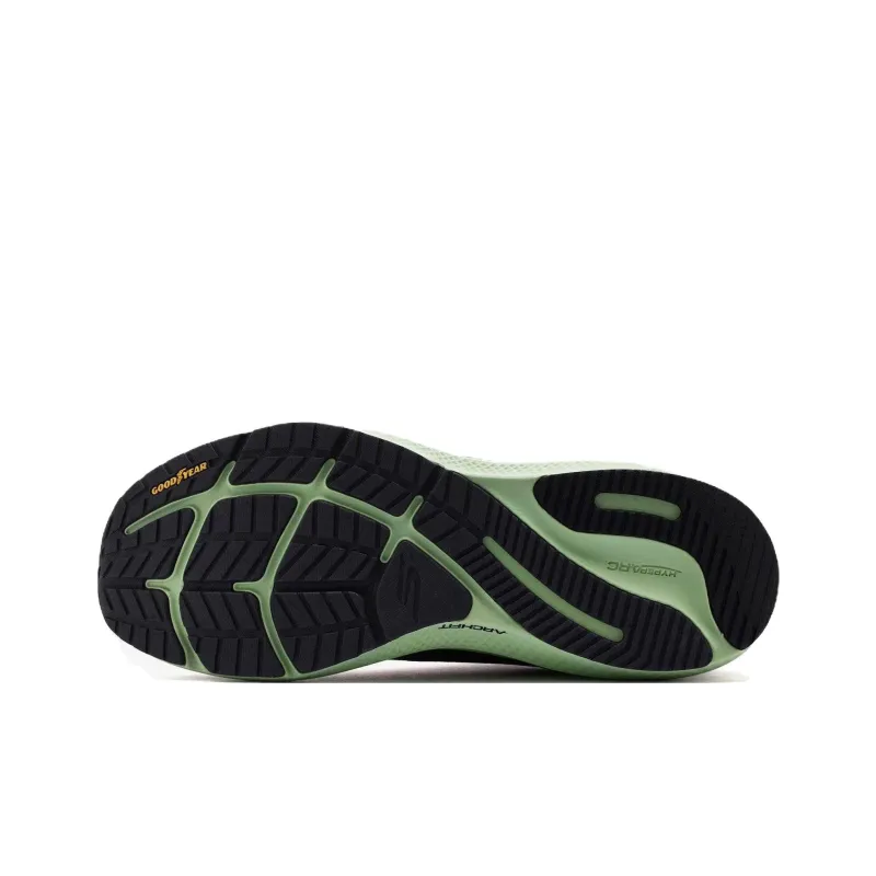 Skechers Durable Breathable Lightweight Low Top Running Shoes Men's Black Cyan-5