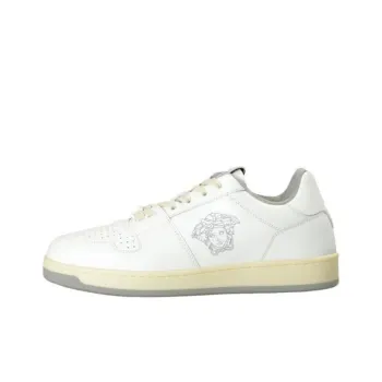 FANSIZHE Medusa Low Top Skateboard Shoes Men's White