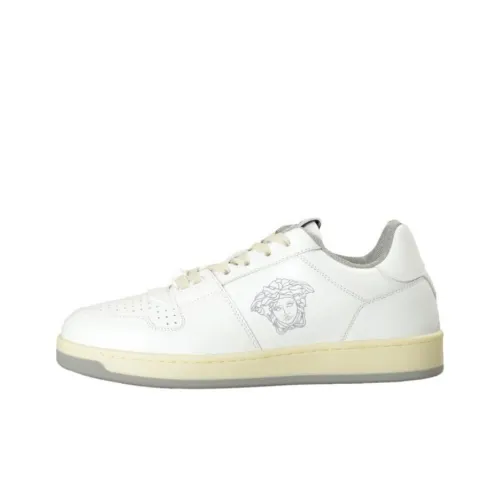 FANSIZHE Medusa Low Top Skateboard Shoes Men's White