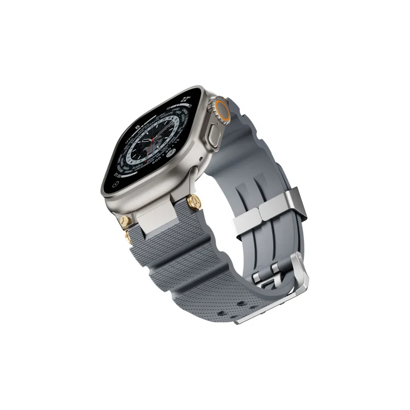 MSSM Apple Compatibility Watch Band Silicone Material-11