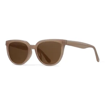 Wood Premium Round Sunglasses Unisex