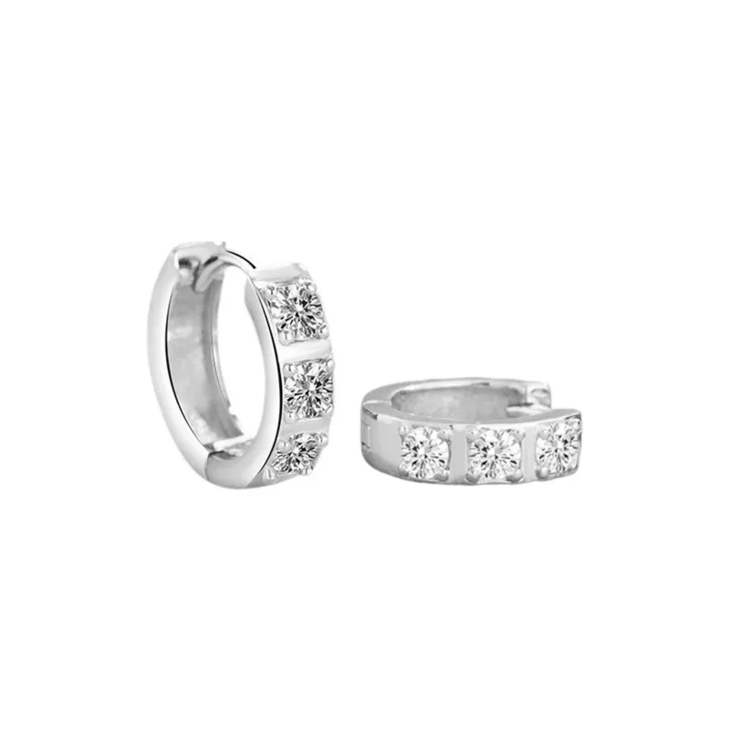 ICEGANG S925 Silver Earrings Unisex-1