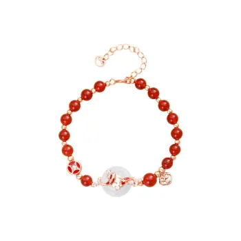 Long Fu Agate Bracelets Women's