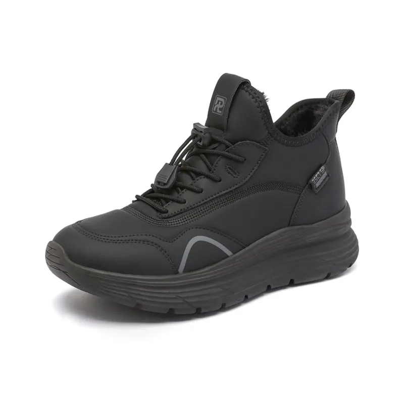 Ritai Casual Shoes Women's Mid Top Black-0