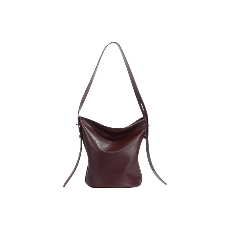 TOMATO&POTATO Artificial Leather Shoulder Bag Regular Women's Multiple Colors-0