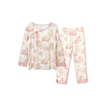 Slimma Pajama Set Women's White