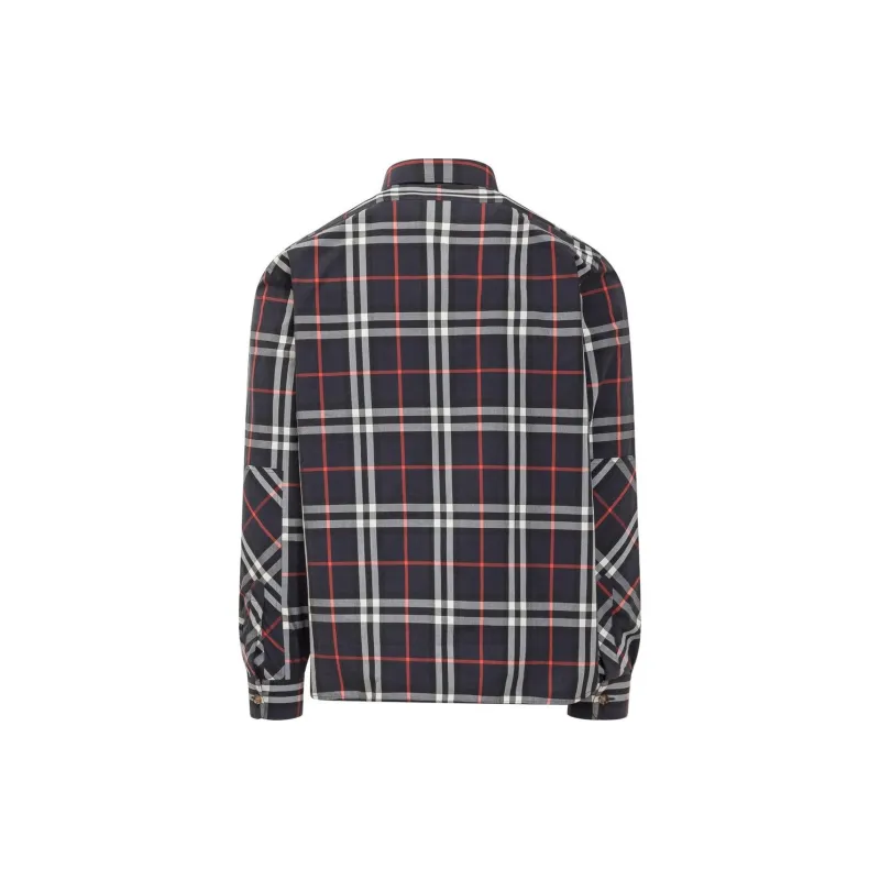 Burberry Shirts Men Navy-1