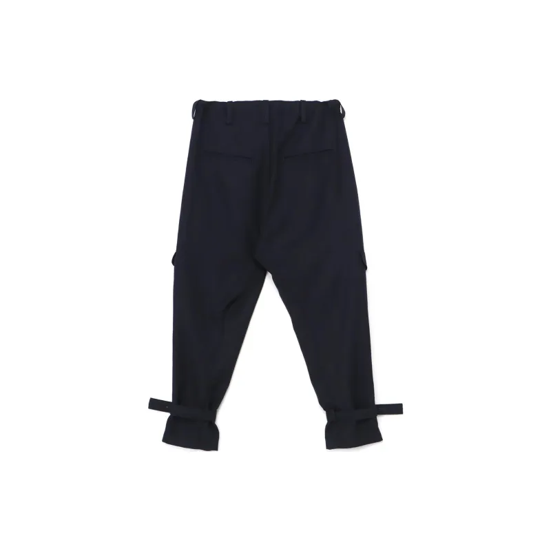 Yohji Yamamoto S'YTE Cargo Pants Unisex Marine Blue-2