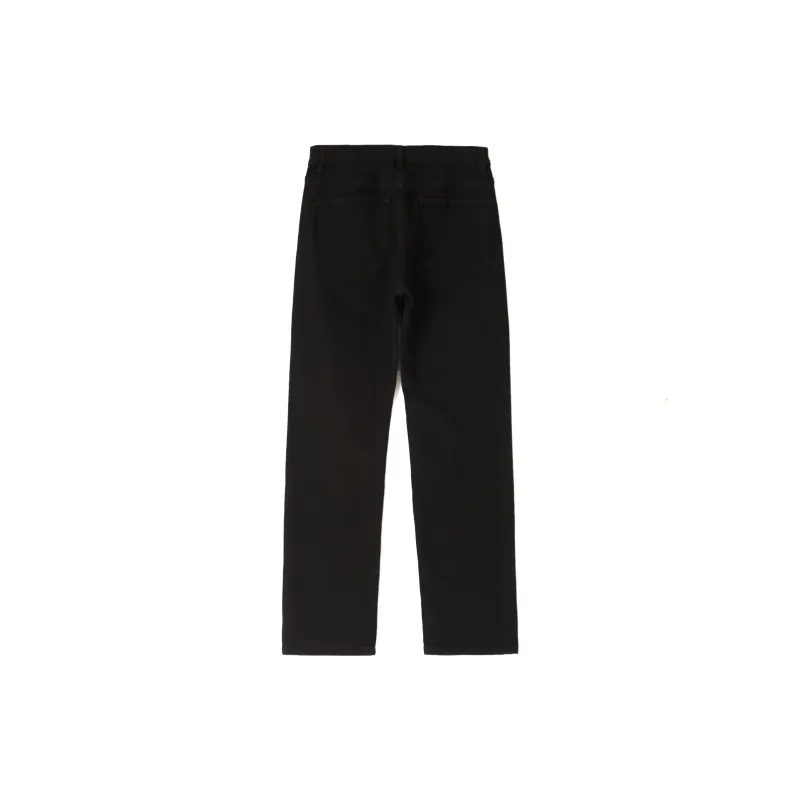 LANGWEIZHE Jeans Unisex Black-1