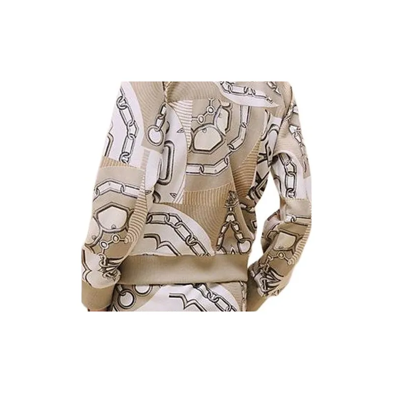 HERMES FW24 Sweatshirt Women's Clay Beige-6