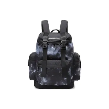 VERSACE JEANS COUTURE Fabric Backpack Men's Black