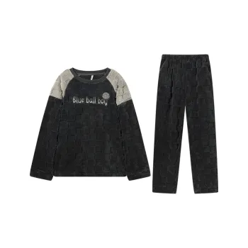DAERLI Pajama Set Men's Dark Gray