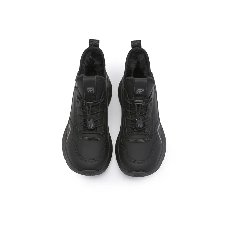 Ritai Casual Shoes Women's Mid Top Black-1