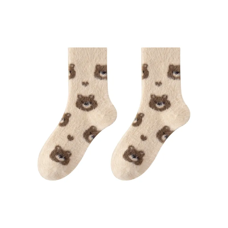MIIOW Trend Party Series Mid Calf Socks Women's 2 Pack-6