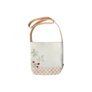 SUZHOU MUSEUM Polyester Crossbody Bag Regular Women's Ecru