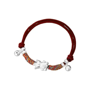 Heart Grass 999 Fine Silver Bracelets Women's