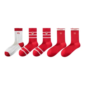 Caramella Mid Calf Socks Women's 5 Pack