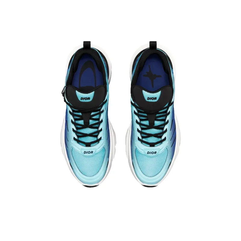 DIOR AND LEWIS HAMILTON B44 Blade Low Top Casual Shoes Men's Blue Limited Edition Numbered Edition-3