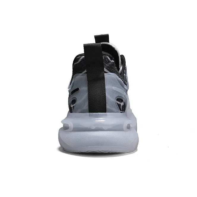 Warrior Cushioned Height Increase Wear Resistant Breathable Low Top Chunky Sneakers Men's-4