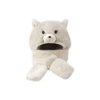 YUZHAOLIN Faux Rabbit Fur Hoods & Plush Hats Women's