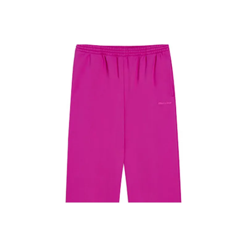 Balenciaga Knitted Sweatpants Women's Rose Red-2