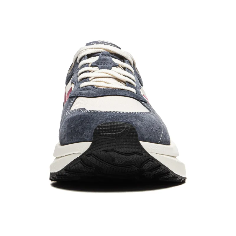 LiNing Zhengrong Coverage Anti-Slip And Wear-Resistant Low-Top Skateboard Shoes Men's Beige Blue Red-4