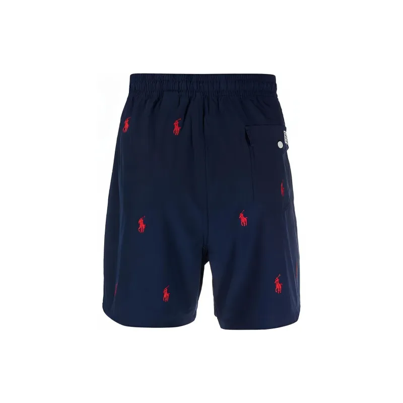 Polo Ralph Lauren Logo Embroidered Drawstring Shorts-1