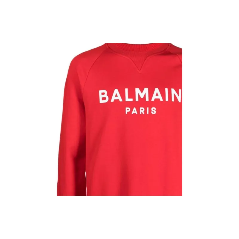 BALMAIN FW23 Sweatshirt Men's Red-5