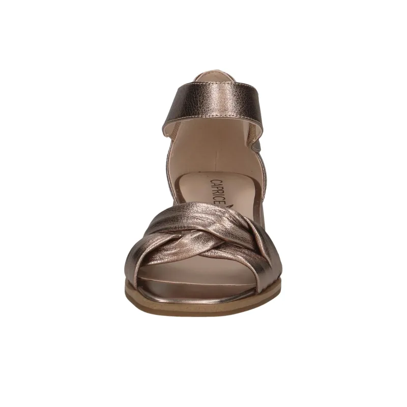 CAPRICE Malta Strap Sandals 3.5cm Women's Gold-4