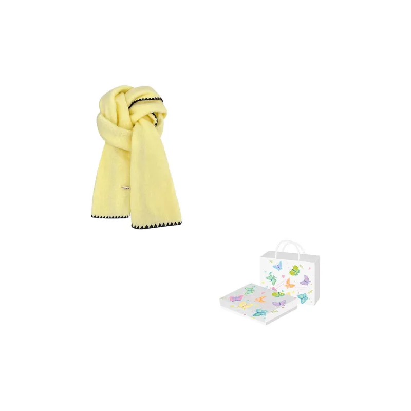 Lanza Knit Scarves Unisex-19