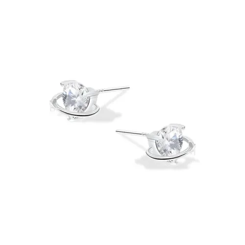 ETAHLOVE Sterling Silver Stud Earrings Women's Couple Date Confession Gift For Girlfriend's Birthday Anniversary