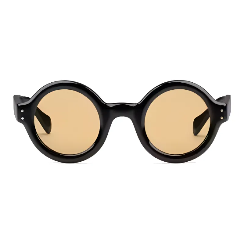 GUCCI Round Sunglasses Women's Black-0