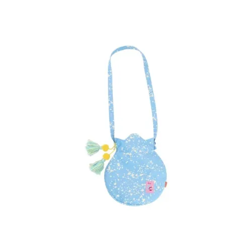 SUZHOU MUSEUM Rice Fleece Crossbody Bag Regular Women's Blue