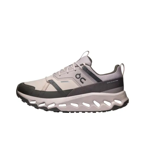 On Cloudhorizon Anti-Slip Wear-Resistant Low-Top Trekking Shoes Men's Purple Brown