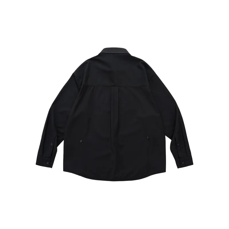 LR MADE Heavyweight Draped Long-Sleeved Shirt Unisex-3