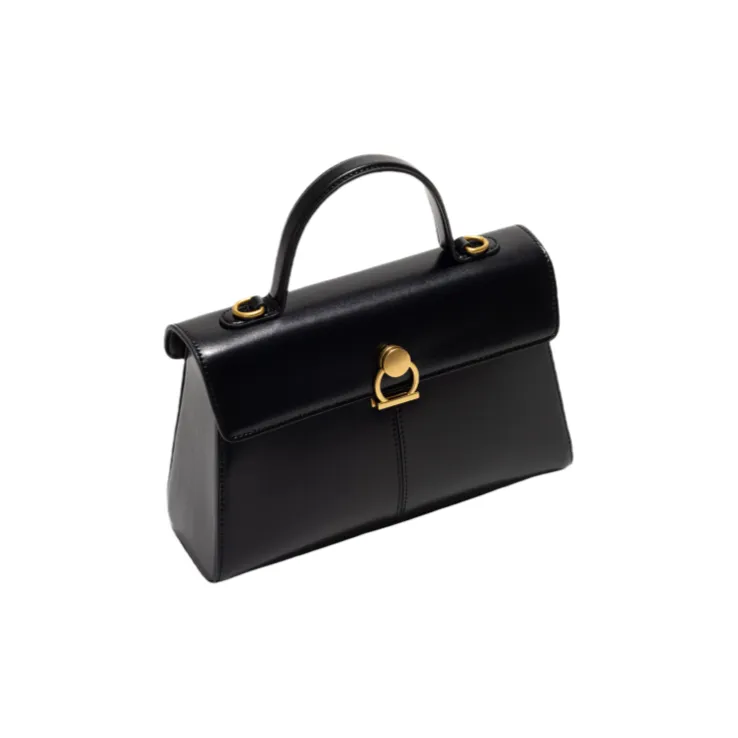 OCTSUI PVC Handbag Medium Size Women's Caramel/Coffee/Black Red-8