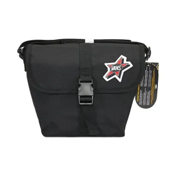 Vans Canvas Bag, Shoulder Bag, Crossbody Bag Regular Women's Black