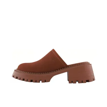 STELLA LUNA Closed Toe Slippers 6cm Women's Brown