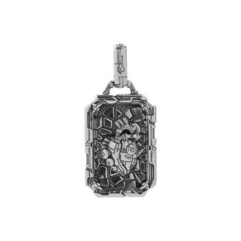 Ah Bo Ci De 925 Sterling Silver Pendants Unisex