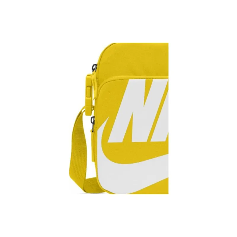 Nike Heritage Polyester Small Square Bag Cell Phone Pouch Shoulder Bag Crossbody Bag Regular Unisex Yellow-3