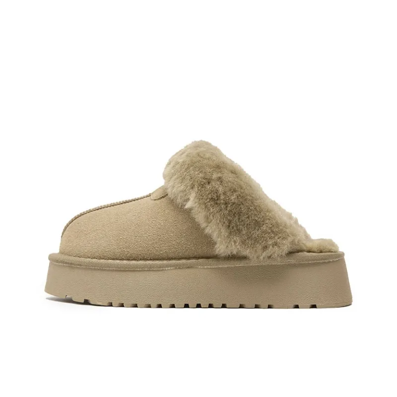WESTLINK TPR Sole Fuzzy Slip Resistant Wrap toe Slippers Women's-0