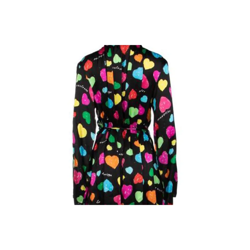 Balenciaga Long Sleeved Dresses Women's Black-2