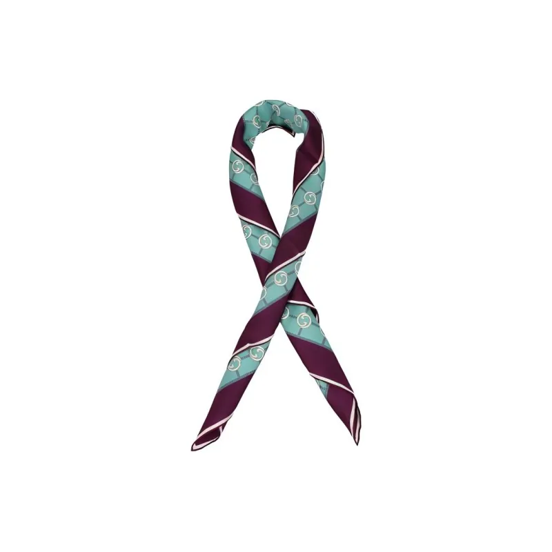 GUCCI Silk Scarves Women's Green-0