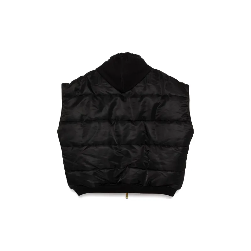 Vetements Zip Up Reversible Quilted Vest-1