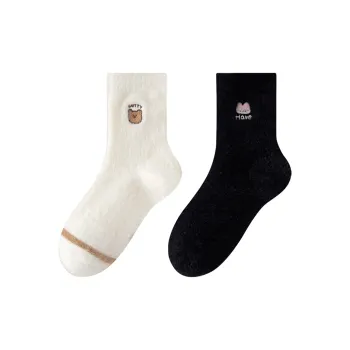 MIIOW Trend Party Series Mid Calf Socks Women's 2 Pack