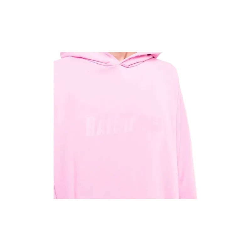 Balenciaga Destroyed Logo Print Hoodie-4