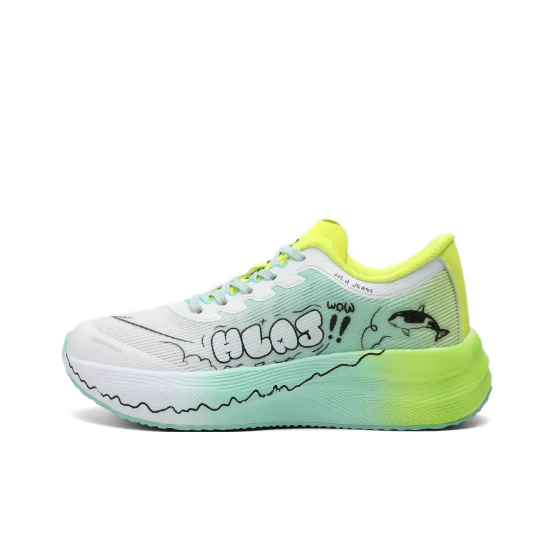 HLA JEANS Cushioning Slip Resistant Breathable Support Low Top Running Shoes Unisex-13